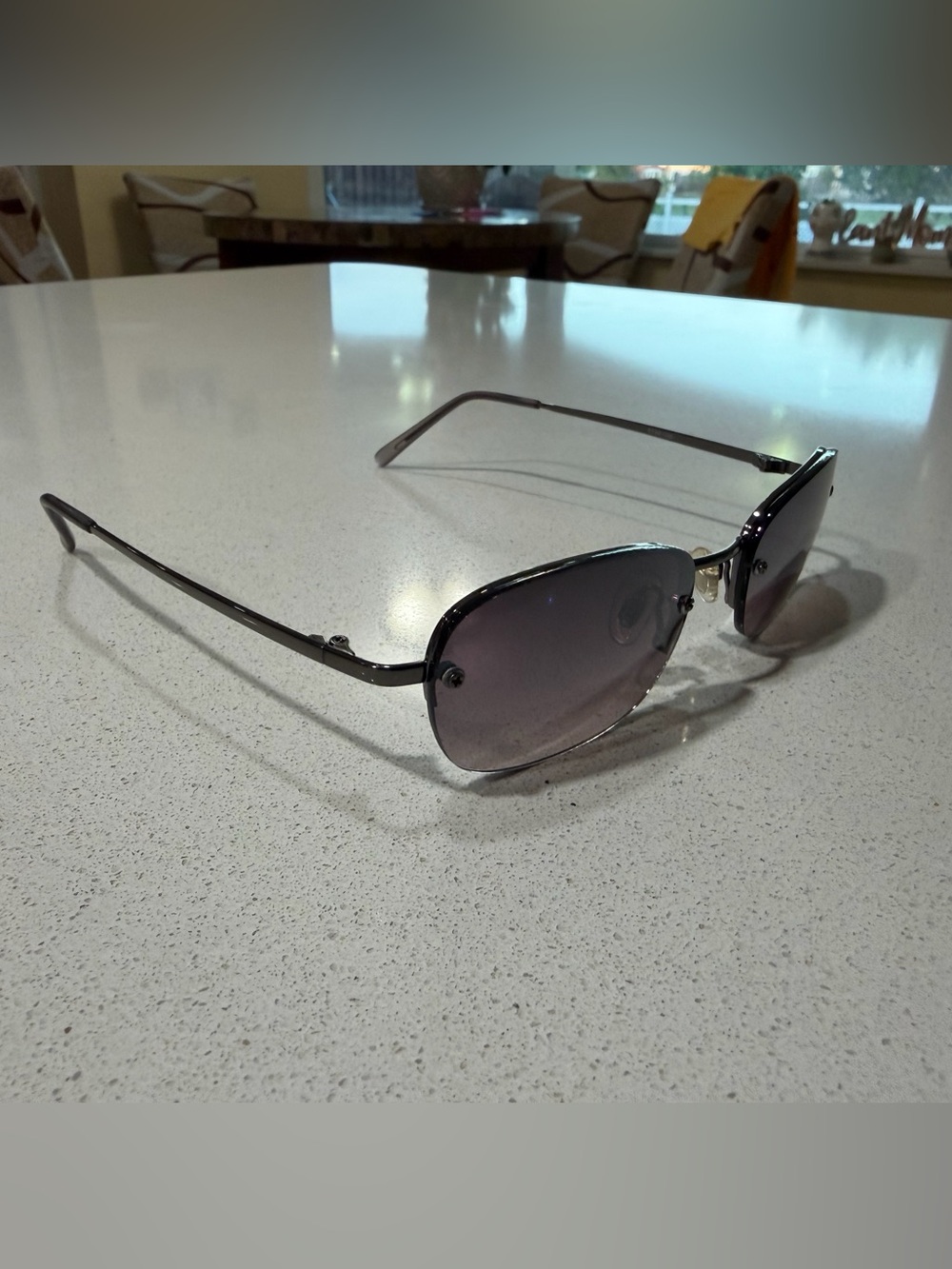 Colors in Optics Classic Men's Rectangle Sunglasses S789GN. - Picture 2 of 6